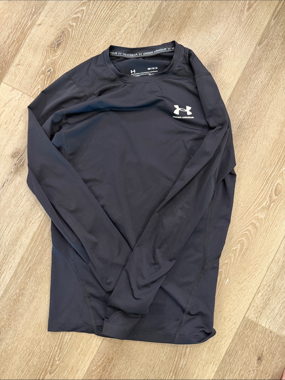 Under Armour Black Long Sleeve Compression Performance Shirt